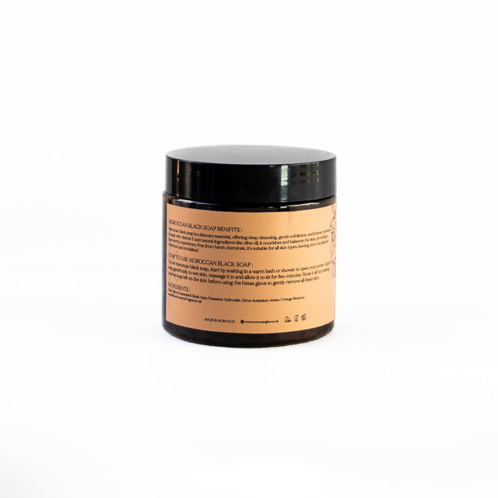 Beldi Black Soap with Argan & Orange Blossom