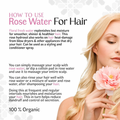 ROSE HYDROSOL FLORAL Water Mist